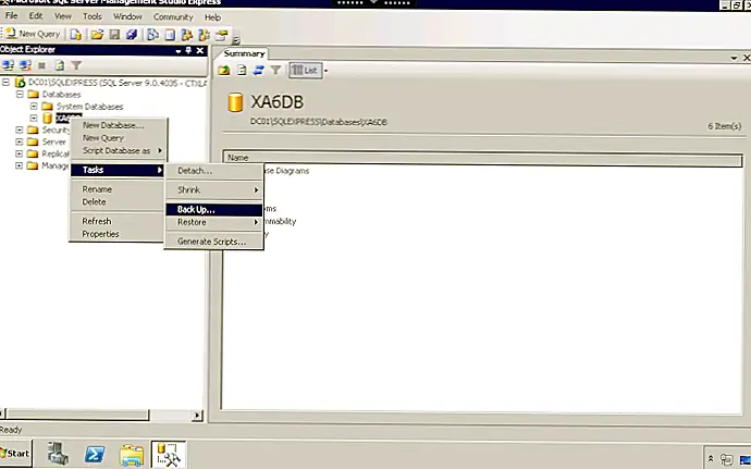 Резервное копирование и восстановление базы данных SQL Server из командной строки