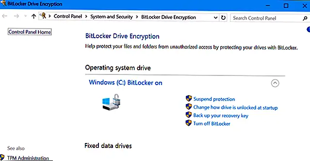Это функция BitLocker, поэтому вам необходимо использовать шифрование BitLocker для установки PIN-кода предварительной загрузки. Это доступно только для выпусков Windows Professional и Enterprise. Прежде чем вы сможете установить PIN-код, вам необходимо включить BitLocker для вашего системного диска.