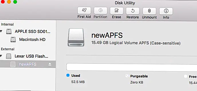 Как форматировать диск с файловой системой APFS на macOS Sierra