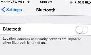Если вы не можете получить свой iPhone или iPad в паре с вашим устройством Bluetooth, или если iOS просто не видит устройство вообще - старые «выключите и снова включите», то советуют с небольшим извращением Перезапустите Bluetooth, выполнив следующие шаги: