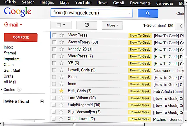 Полезные операторы поиска, к которым вы можете получить доступ из основного диалога, включают:
