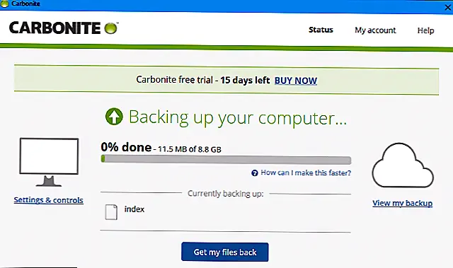 Карбонит кажется достаточно популярным. Фактически, CrashPlan фактически сотрудничал с Carbonite, когда он закрыл свой сервис для домашних пользователей. Но мы думаем, что Backblaze и IDrive лучше.