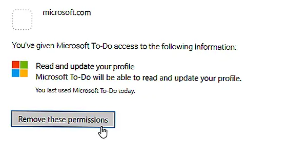 Как удалить или отключить учетную запись Microsoft To-Do