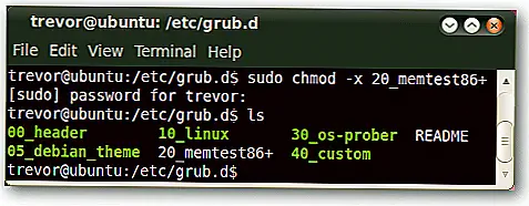 Выполняется команда терминала