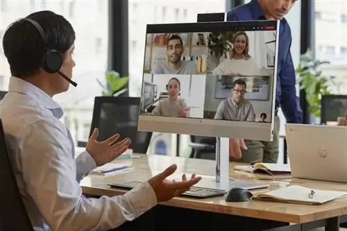 Моноблок HP EliteOne 800 G8 All-In-One - лучшее решение для виртуальных конференций для удаленной работы