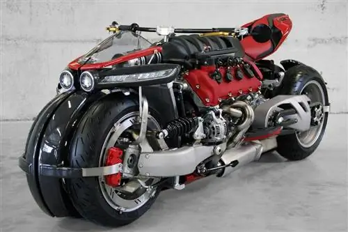 Lazareth LM 847: этот мотоцикл оснащен двигателем Maserati мощностью 470 л.с