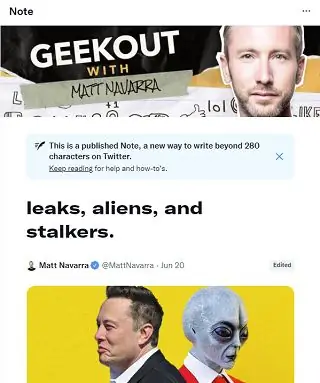 Бета-версия Заметок в Твиттере