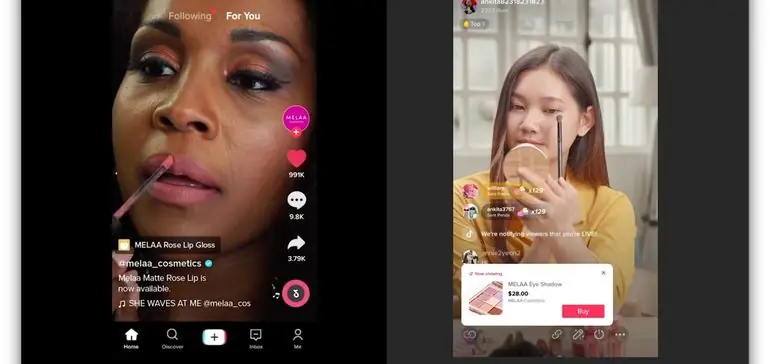 Прямая трансляция коммерции предлагает большой потенциал для роста TikTok