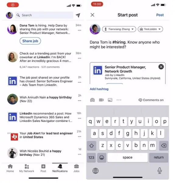 Уведомления о вакансиях в LinkedIn Уведомления о вакансиях в LinkedIn