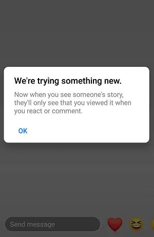 Количество просмотров историй Facebook