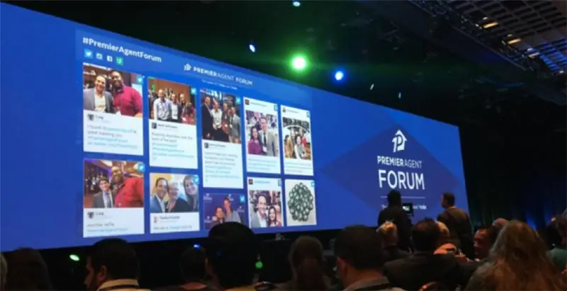 Видеостена для событий в социальных сетях