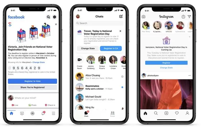 День информации для избирателей в Facebook