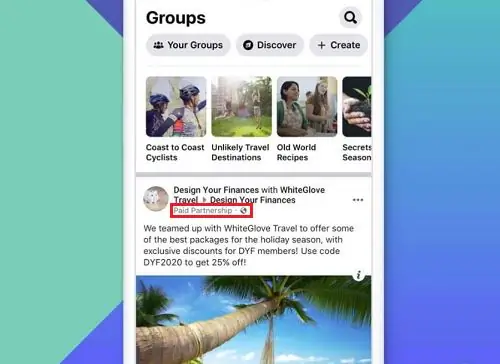 Facebook добавляет новые параметры спонсируемых сообщений для групп