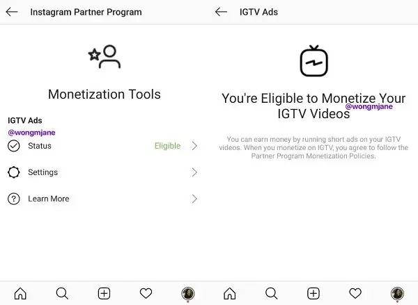 IGTV монетизация