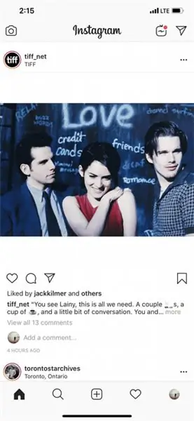 Тест на удаление лайков в Instagram