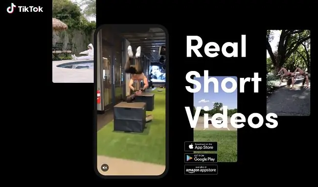 Скриншоты ТикТок