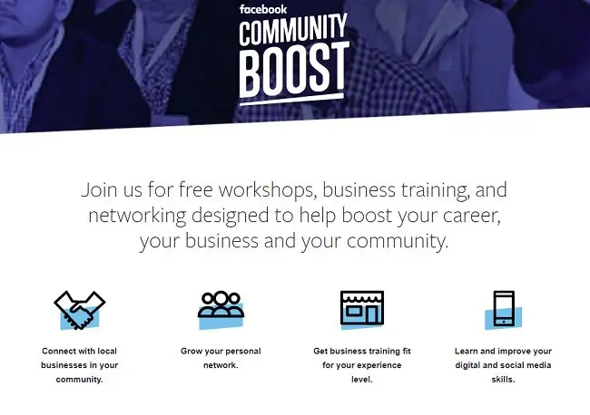 Facebook добавляет больше городов в цифровой образовательный тур «Community Boost» Auto Express Social Media Today