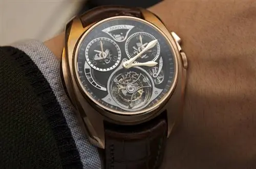 Часы с хронографом AkriviA Tourbillon Monopusher Практика