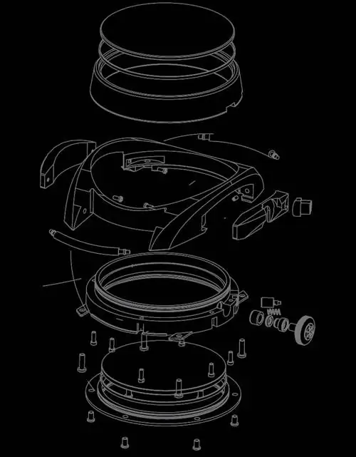 АкривиА Турбийон Однокнопочный Хронограф СалонQP