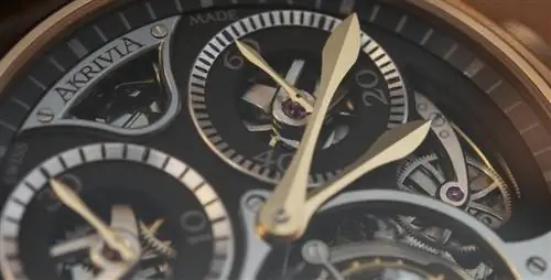 АкривиА Турбийон Однокнопочный Хронограф СалонQP