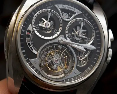 АкривиА Турбийон Однокнопочный Хронограф СалонQP