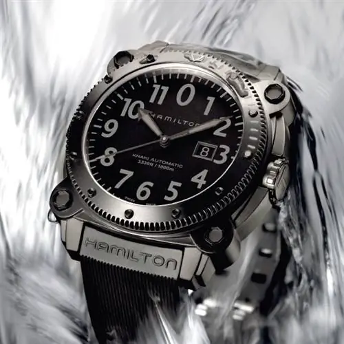 Часы Hamilton Below Zero Diver: дизайн промышленных инструментов для дайвинга в стиле ар-деко