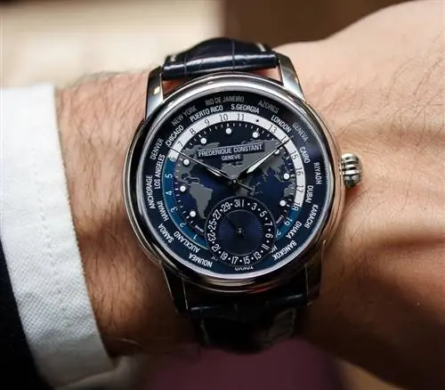 Frederique-Constant-Worldtimer-часы-синий-1