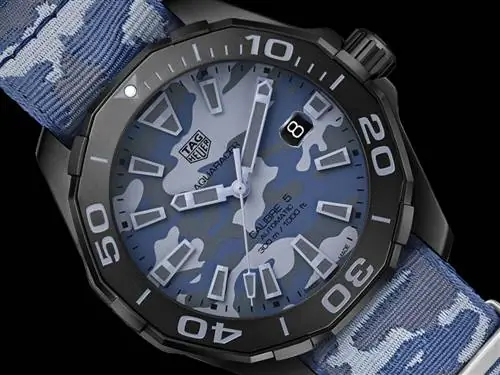 Часы TAG Heuer Aquaracer 300 Calibre 5 цвета хаки & камуфляж