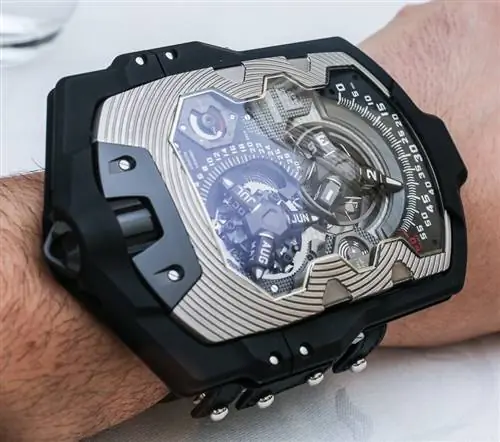 Urwerk UR-1001 Titan Is Intense Zeit Device Карманные часы для запястья Практика