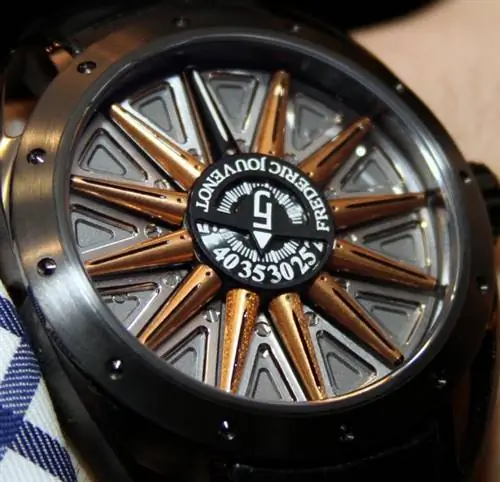 Часы Frederic Jouvenot Helios на практике