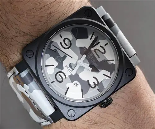 Практическое руководство: Белые часы Bell & Ross BR 03-92 с камуфляжным принтом