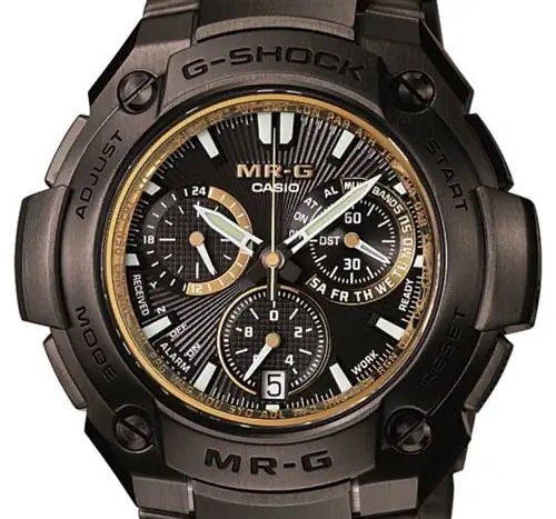 Casio G-Shock MRG-8000 выпущен в 2007 году.