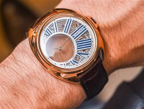 Часы Cartier Clé De Cartier Mysterious Hour практические занятия