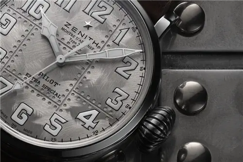 ZENITH-Pilot-Type-20-Extra-Special-Silver-Watch-Dial-Close-Up