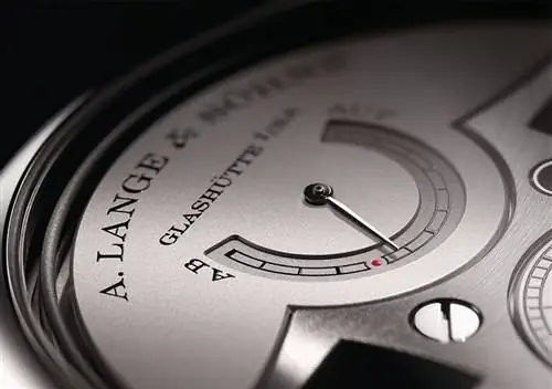 Запас хода минутного репетира A. Lange & Sohne Zeitwerk