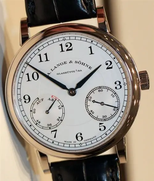 A. Lange & Söhne 1815 Up/Down Watch Практическое руководство