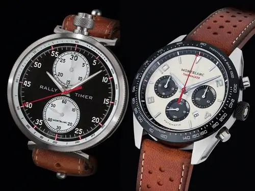 Часы Montblanc TimeWalker Rally Timer Chronograph & Мануфактура с хронографом