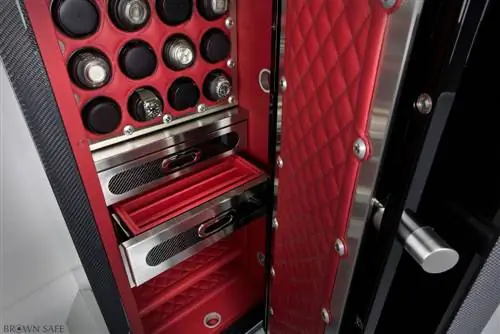 коричневые часы-сейф-3