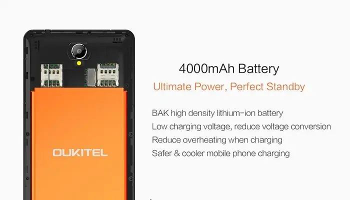 OUKITEL K4000, четырехъядерный процессор с Android 5.1 по смешной цене