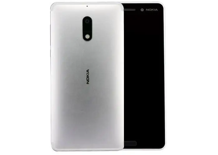 Международная версия Nokia 6 белого цвета