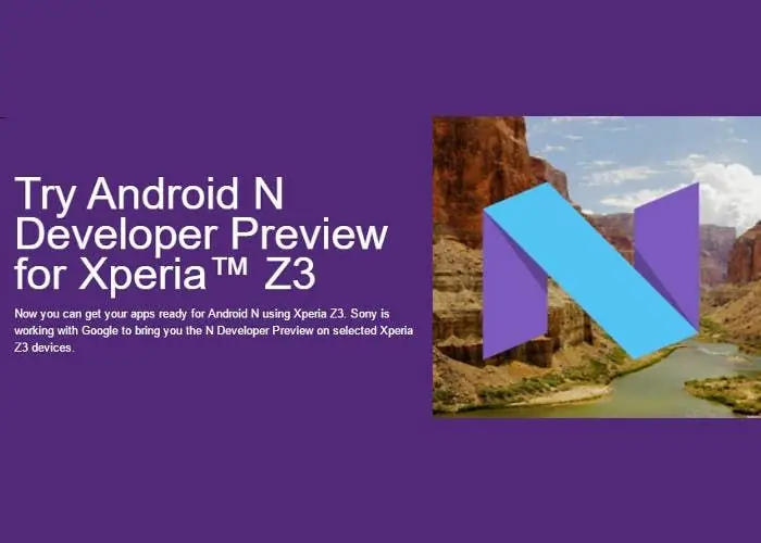 Android N за пределами устройств Nexus: появляется Xperia Z3