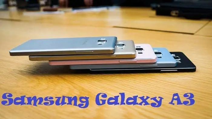 Samsung Galaxy A3: Официальная презентация и контакты