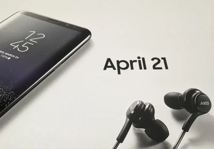 Наушники Galaxy S8 оценены в 99 евро