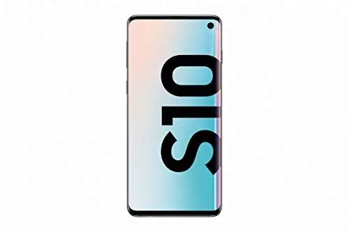Samsung Galaxy S10 - смартфон 6,1 дюйма, две SIM-карты, 128 ГБ, белый (Prism White)