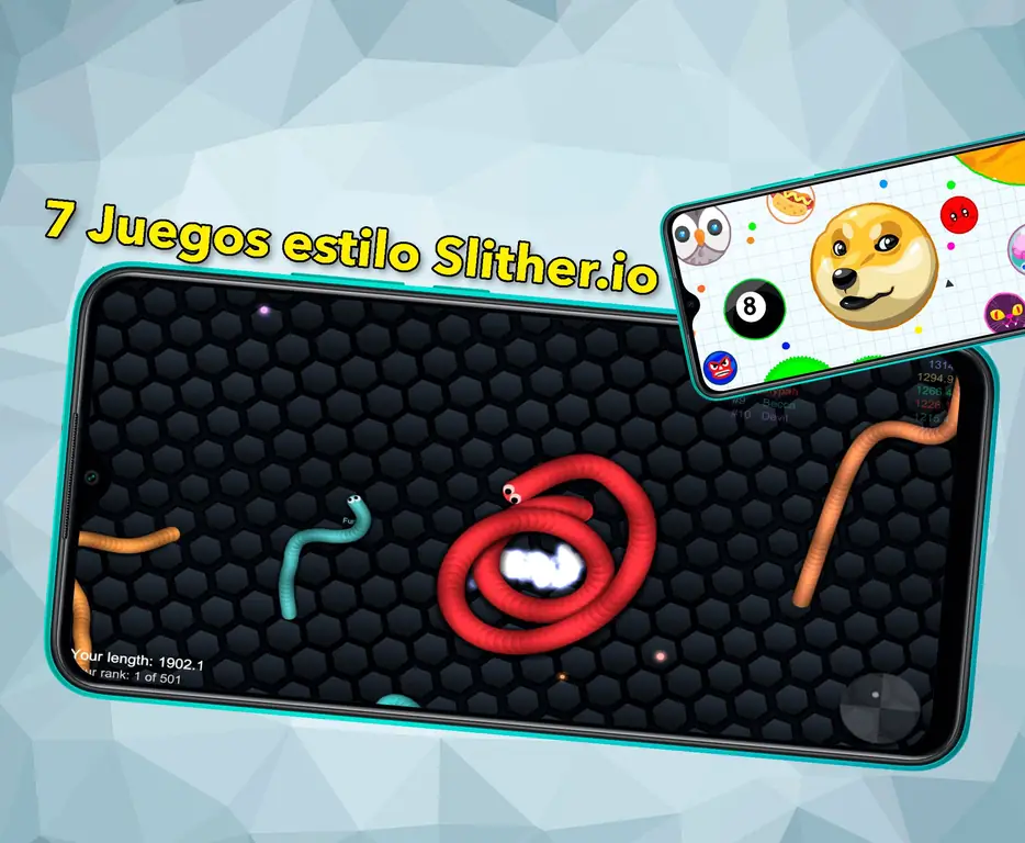 7 Игры в стиле Slither.io для Android: бесплатные и очень увлекательные