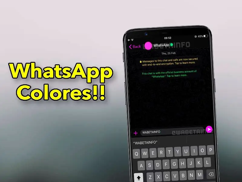 Color WhatsApp: это новая настройка приложения