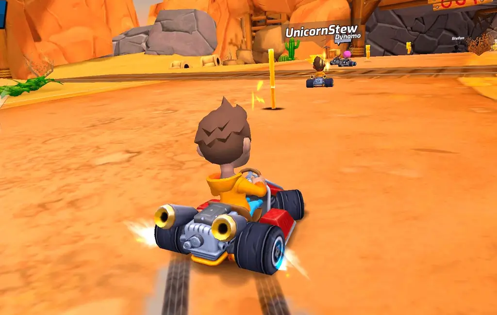 Boom Karts, успешная копия Mario Kart для Android