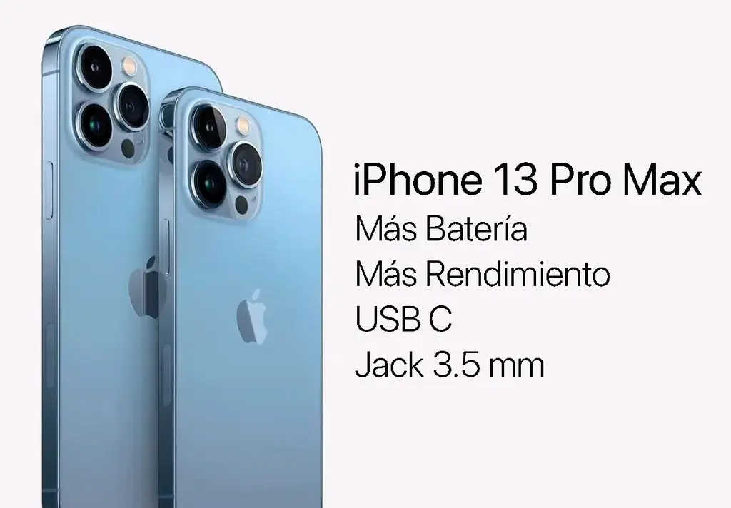 IPhone 13 Pro Max доработан: USB C, разъем 3,5 мм и двойная батарея