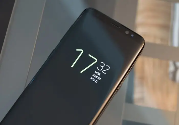 Samsung Galaxy S8 всегда включен