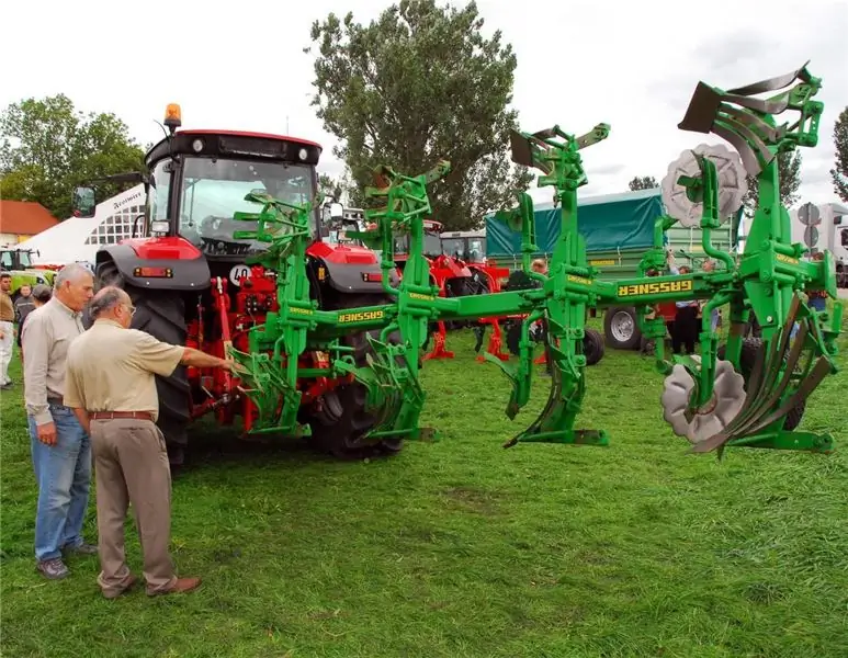 Практический опыт работы с двухъярусным плугом